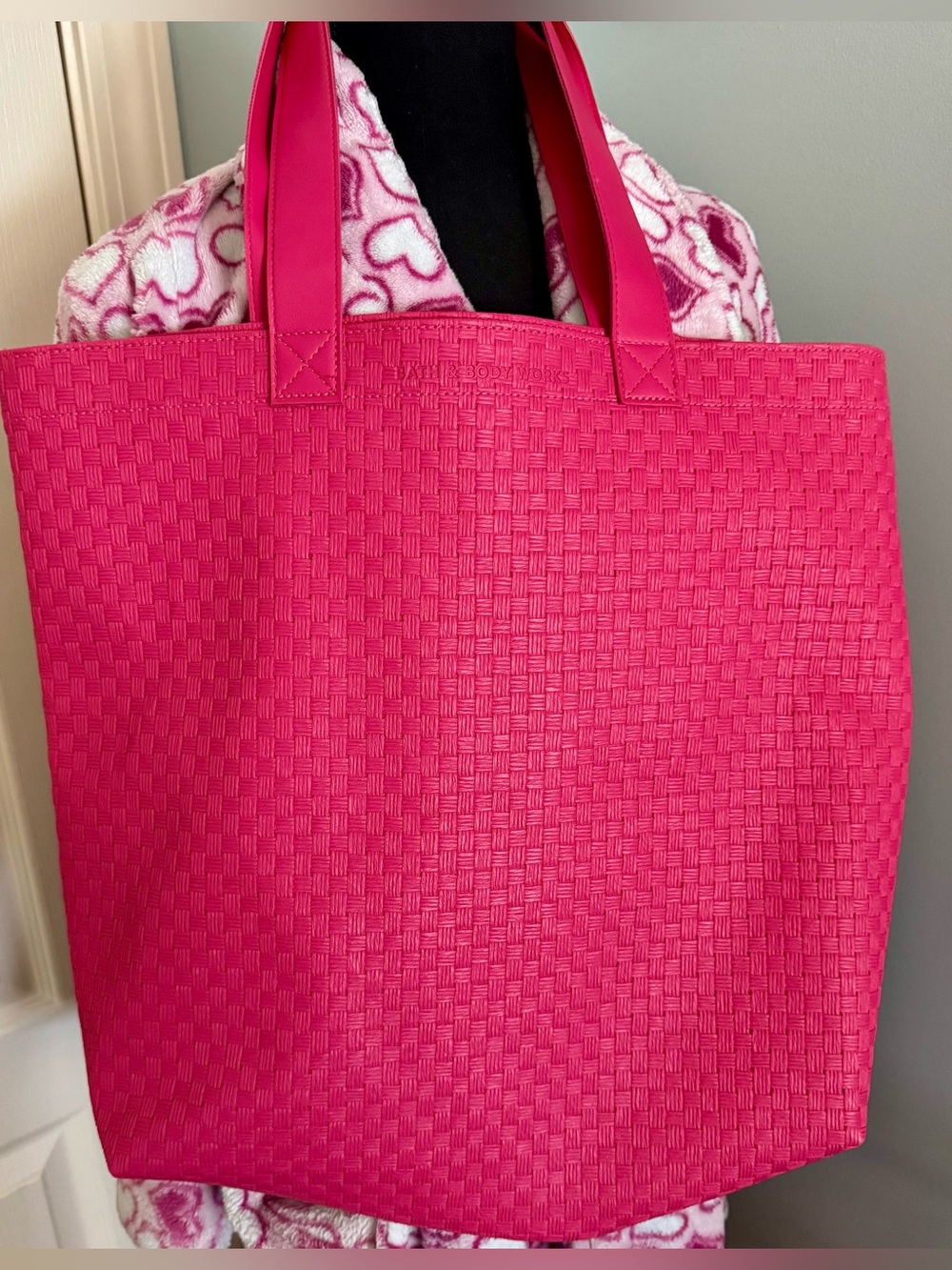 Bath and Body Works Limited Edition Pink Tote Large Carryall